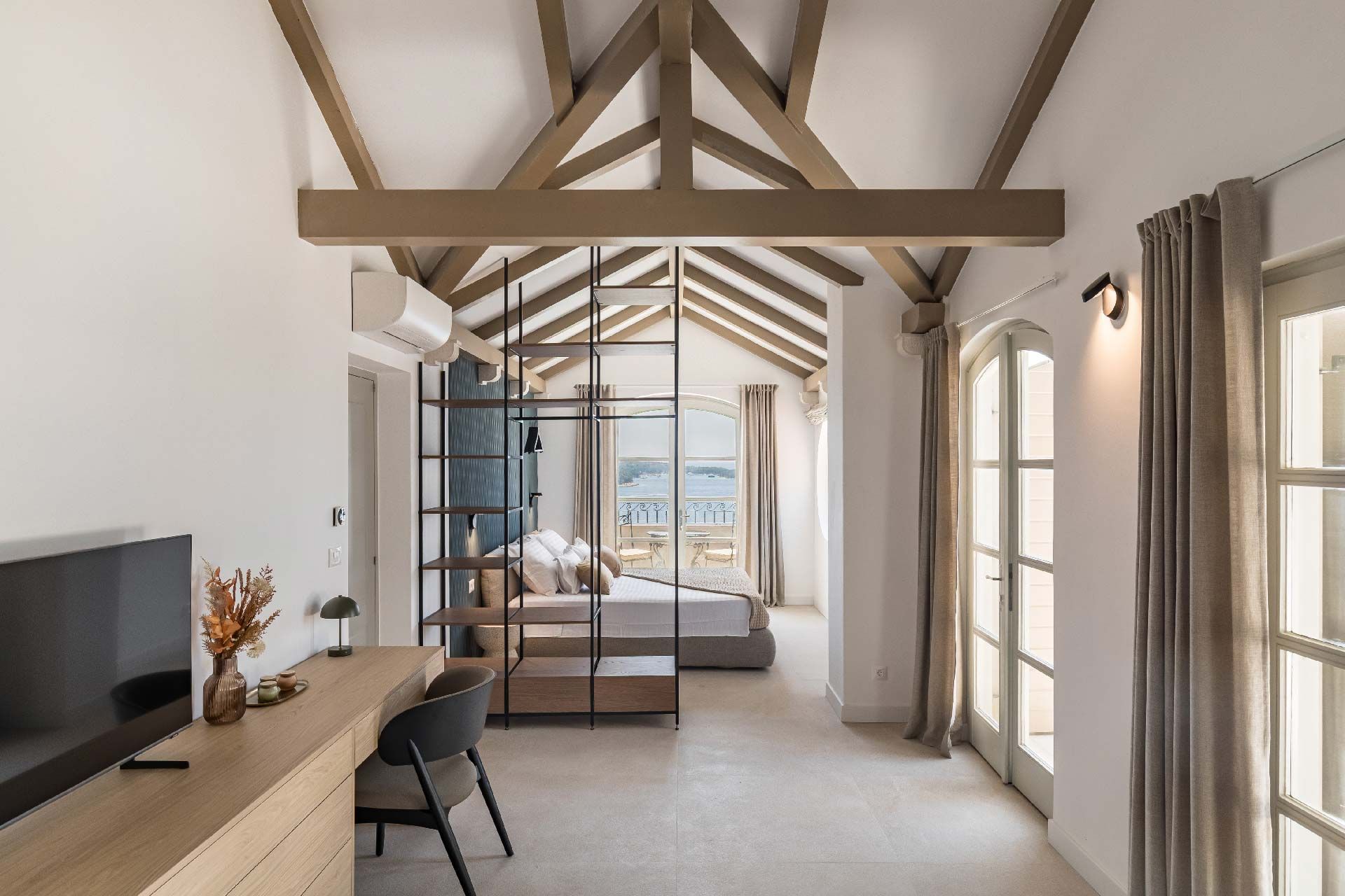 Interior in afternoon light